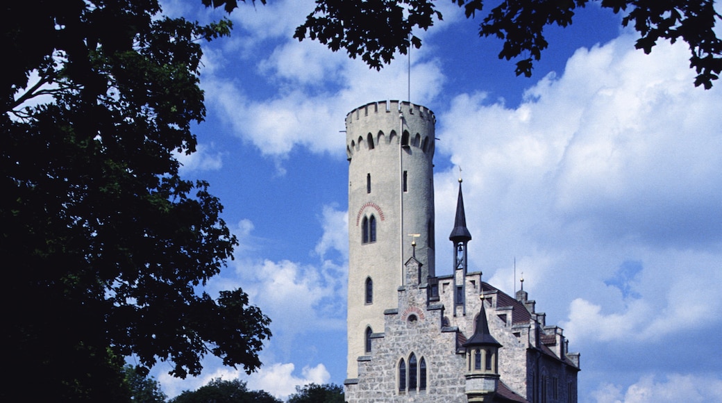 Schloss Lichtenstein, Lichtenstein, Baden-Württemberg, Deutschland
