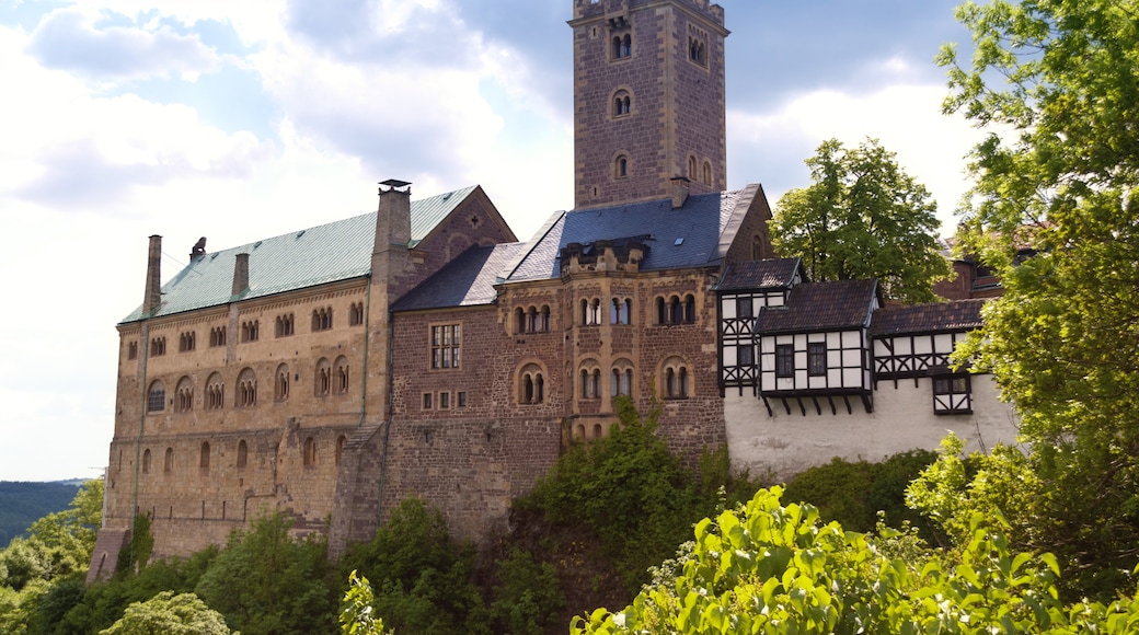 Wartburg slott, Eisenach, Thuringia, Tyskland