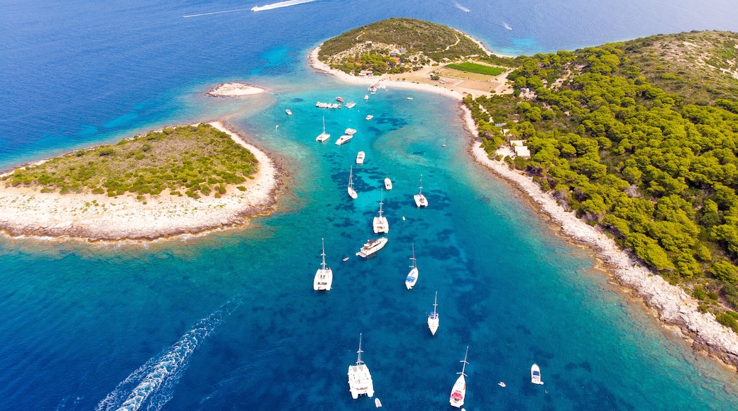 Inseln vor Split, Split-Dalmatien, Kroatien