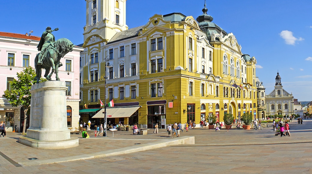Szechenyi Square, Pecs, Baranya, Hungary