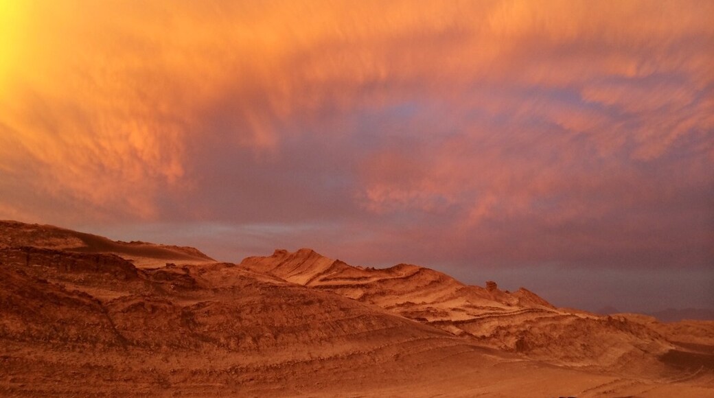 Pianura ricoperta di sale Salar de Pujsa