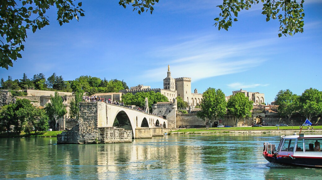 Pont Saint-Bénézet, Avignon, Vaucluse (bölge), Fransa