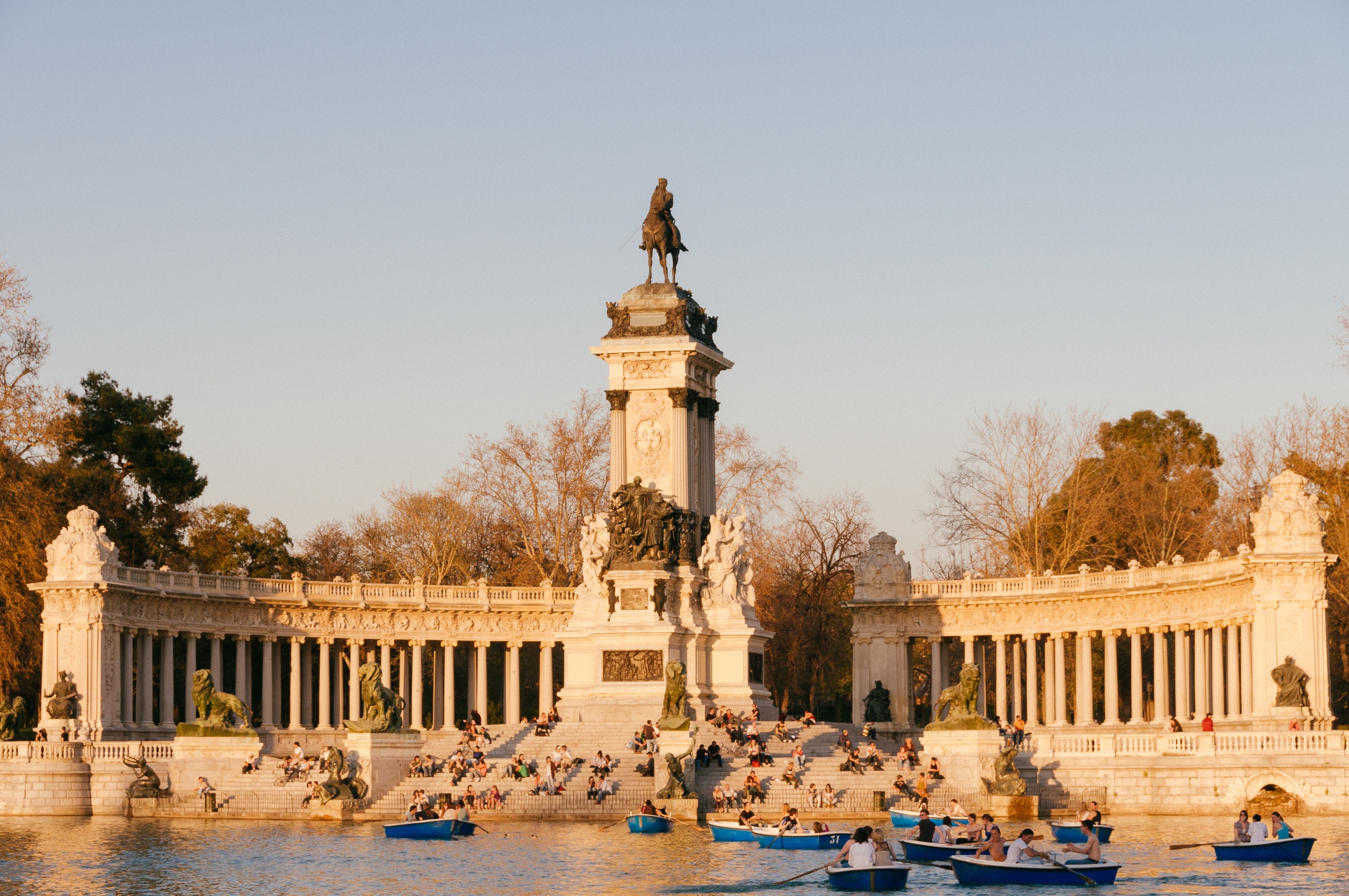 Accessible Boats in Retiro Park