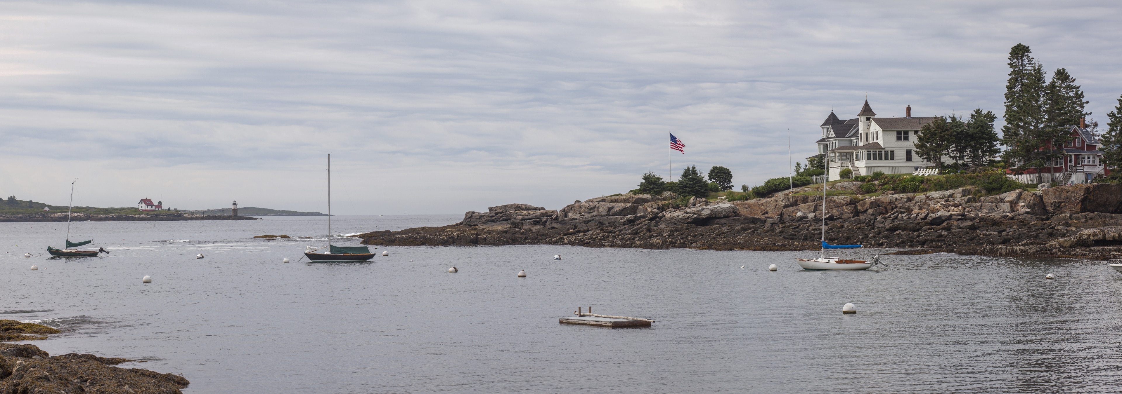 Ocean Point, East Boothbay, Maine, États-Unis d'Amérique