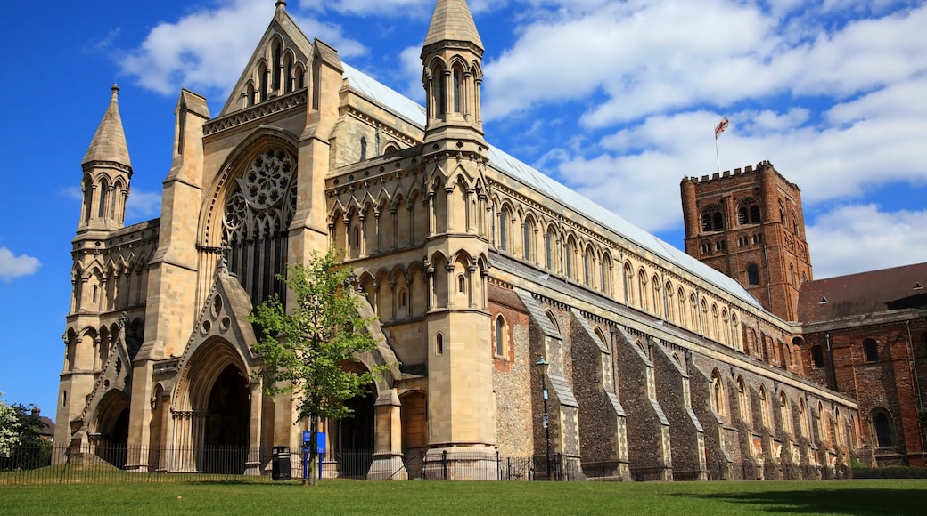 St Albans Cathedral, St Albans, England, United Kingdom