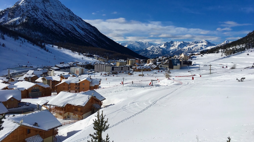 Montgenevre Ski Resort, Montgenevre, Hautes-Alpes, France