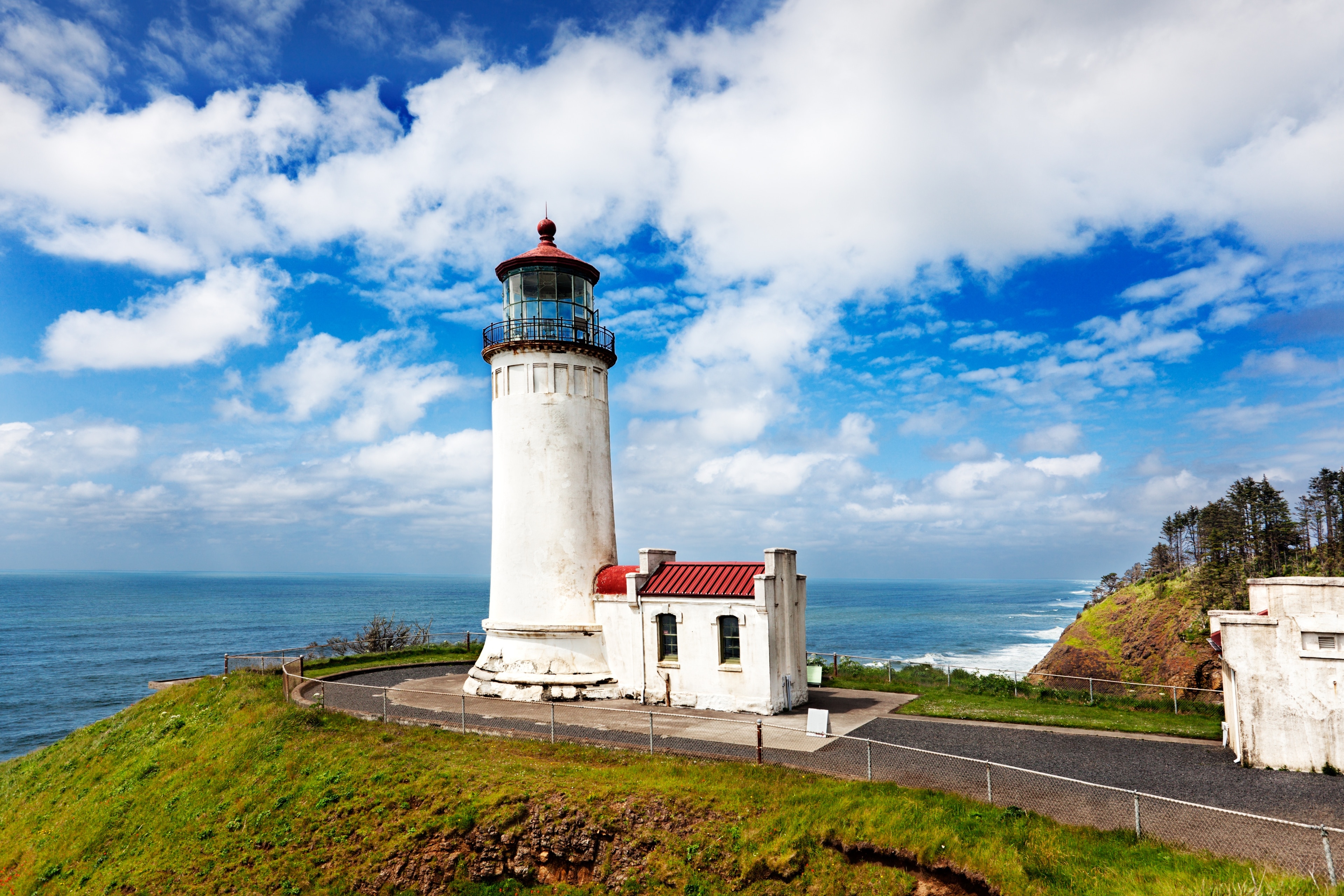 North Head Lighthouse in Ilwaco Available as a limited edition high quality Glicee' print. Washington