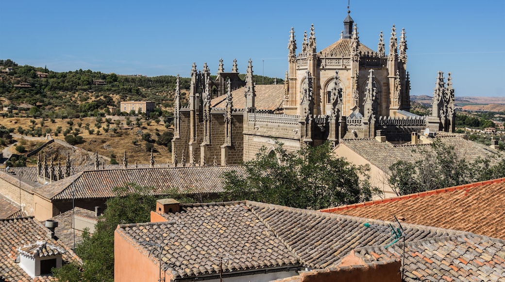 San Juan de los Reyes klaustrið, Toledo, Castilla - La Mancha, Spánn