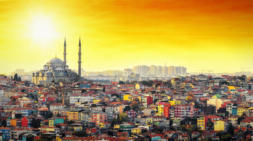 Suleymaniye-moskeen, Istanbul, Istanbul, Tyrkia