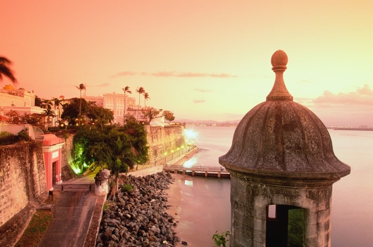 Paseo de La Princesa in Old San Juan