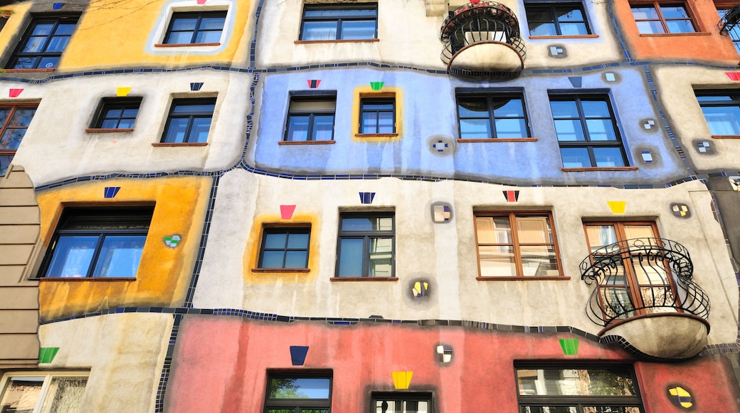 Bécsi Hundertwasser ház, Bécs, Ausztria