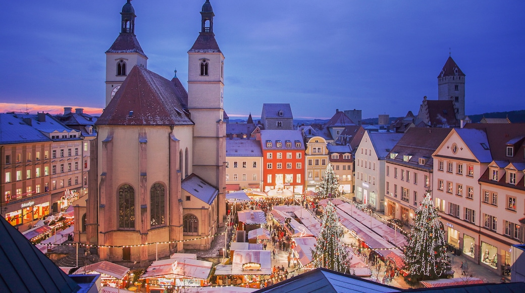 Old Town Regensburg, Regensburg, Bavaria, Germany