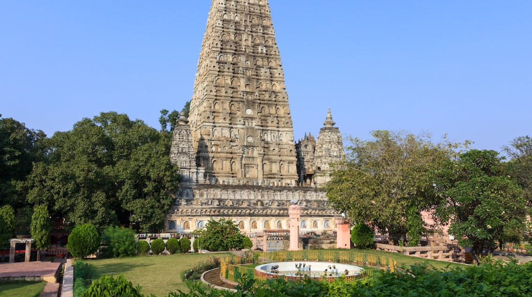 Mahabodhi-hofið, Gaya, Bihar, Indland