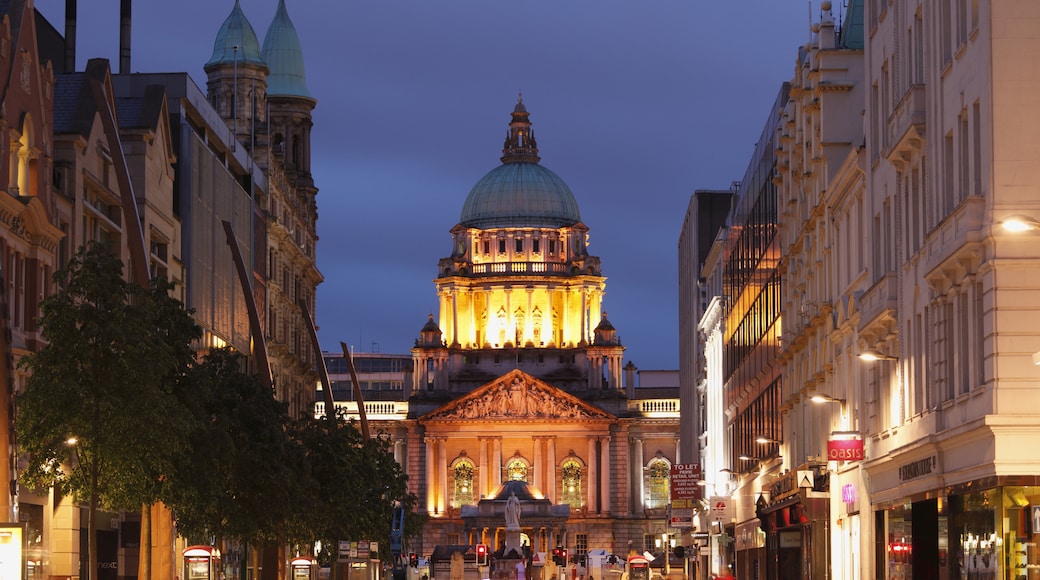 Belfasti városháza, Belfast, Észak-Írország, Egyesült Királyság