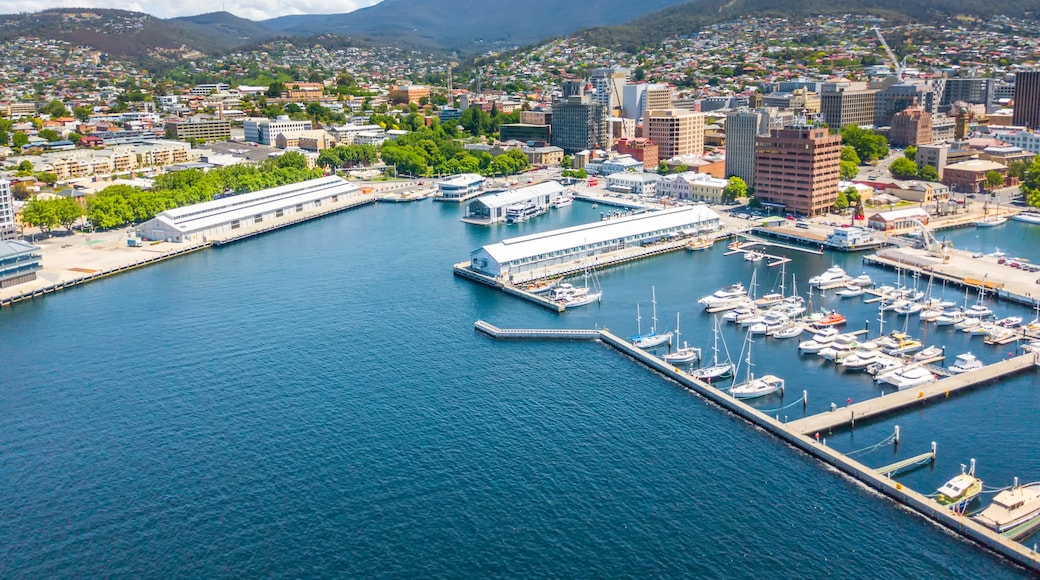 Constitution Dock (hafnarsvæði), Hobart, Tasmanía, Ástralía