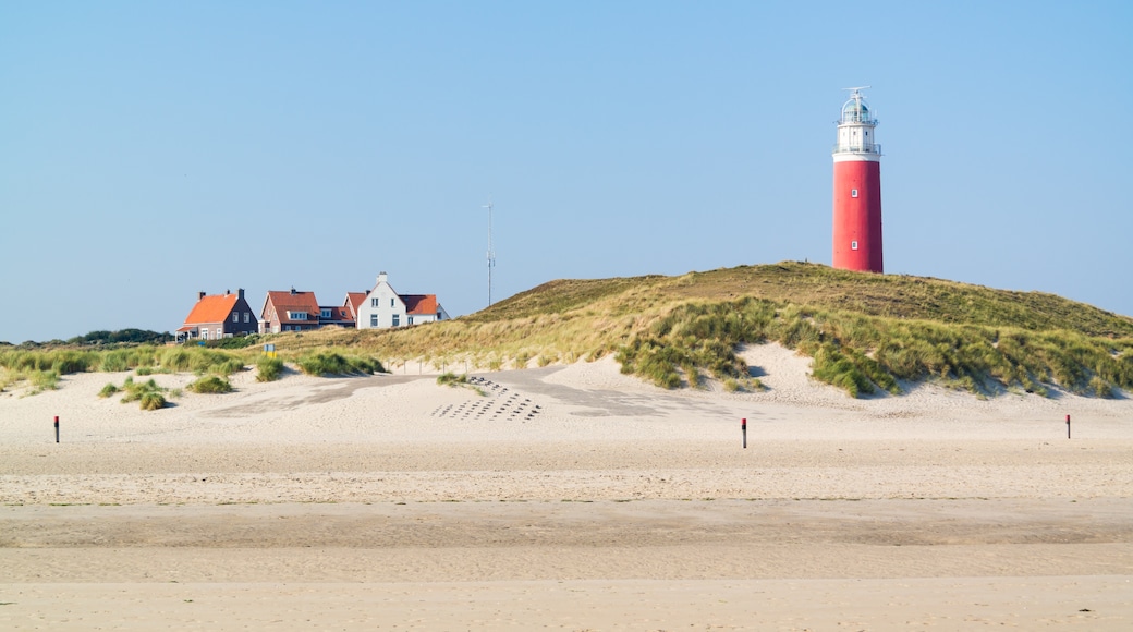 Vuurtorenweg Texel-strand, De Cocksdorp, Noord-Holland, Nederland