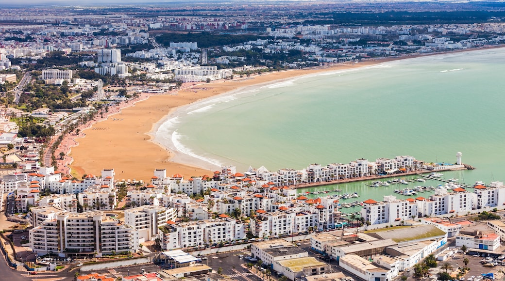 Agadiri tengerpart, Agadir, Souss-Massa, Marokkó