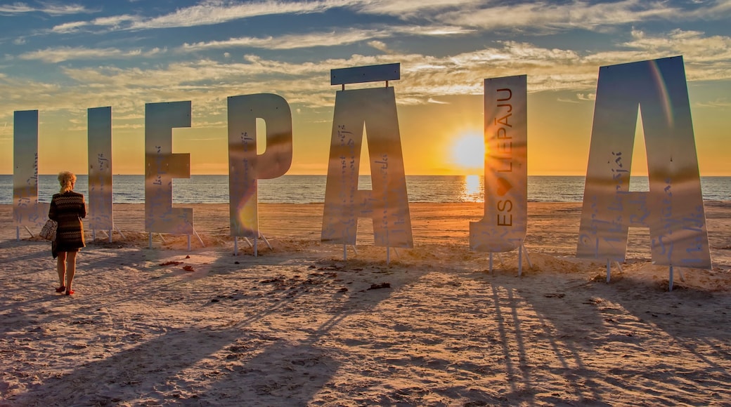 Strand van Liepaja