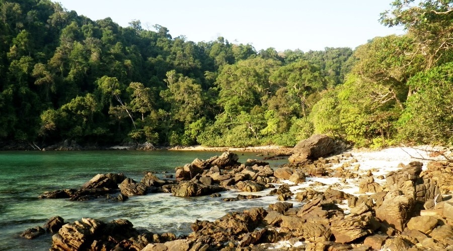Mergui Archipelago with one of its pristine island where you can privatize your beach for free.
http://www.myanmartours.net/myeik-archipelago-through-photos.html