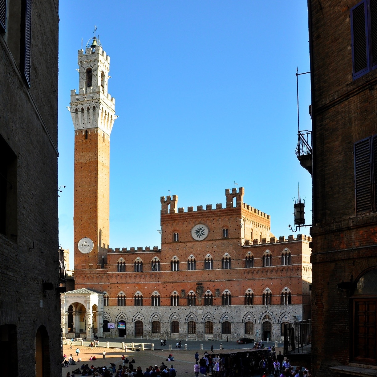 2675❣️ イタリア 風景 マンジャの塔より マンジャの塔 (シエナ