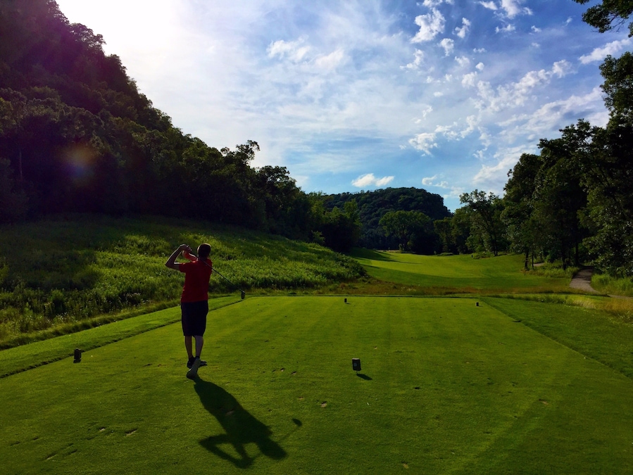 Nestled amongst the grand bluffs of the Mississippi River in Lake City, The Jewel Golf Club offers an unsurpassed golf experience. The course winds throughout 800 acres of the river valley routed through a variety of terrain. It was also designed with five sets of tee boxes in order to accommodate golfers of any ability level. Bring a friend!
#LakeCity
#Minnesota
#lifeatexpedia
#golf
#golfcourse