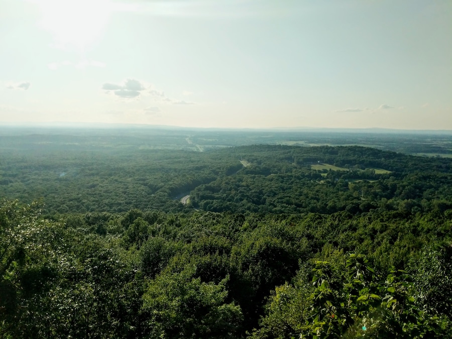 Looking West from Bears Den, route 7 winds its way toward Winchester, VA. This was from a recent #Adventure section hiking the Appalachian Trail.