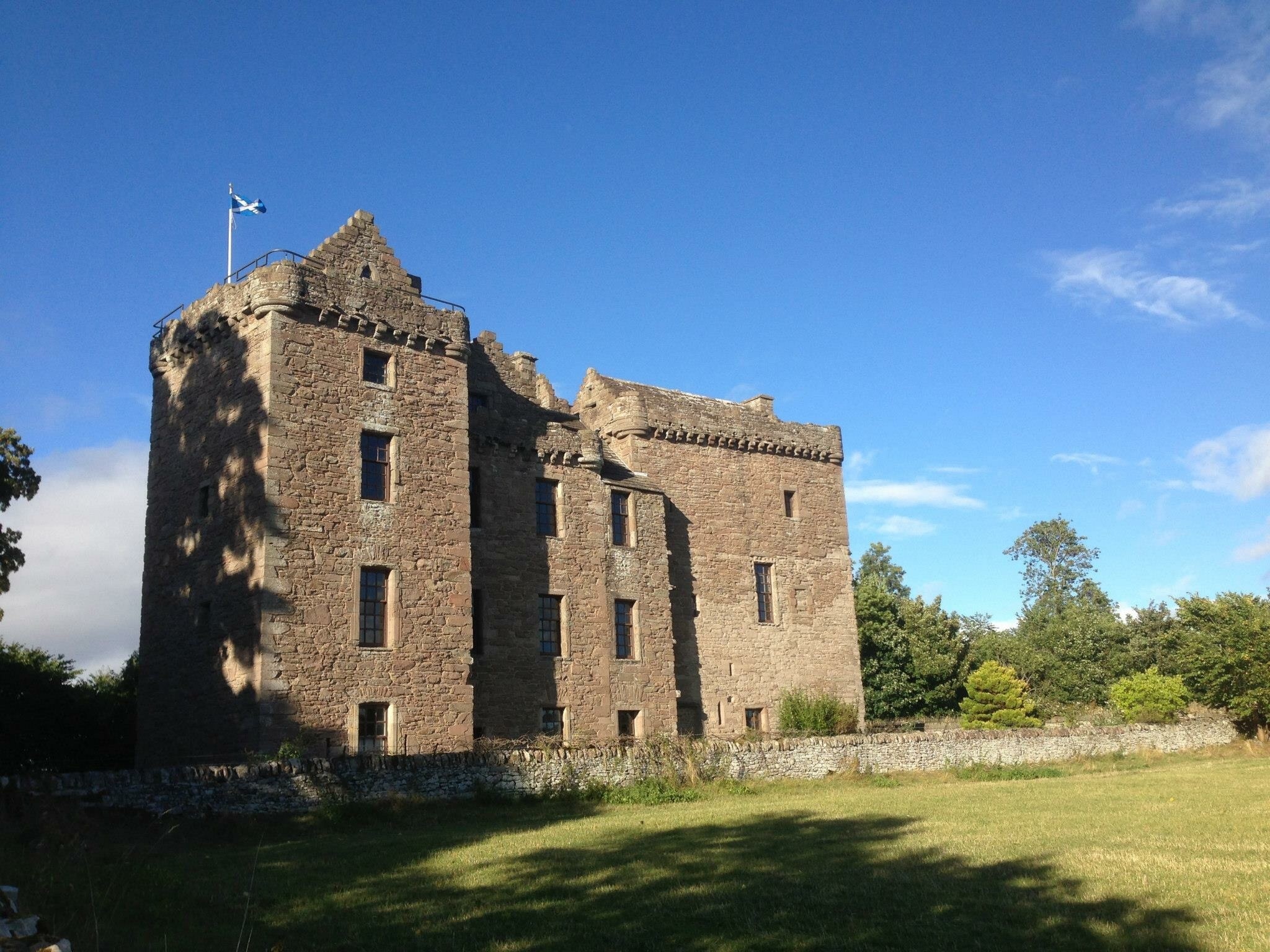 Château de Huntingtower, Perth, Écosse, Royaume-Uni