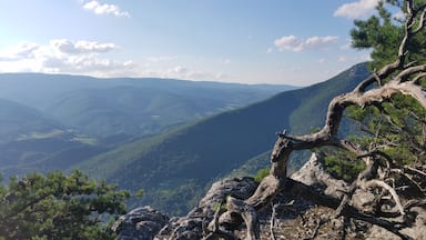 An over look near Chimney Rock in Seneca National Recreation Area in West Virginia.