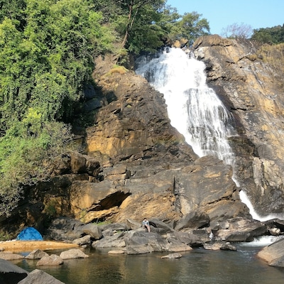 Camping under the gushing water falls beside a flowing stream in a secluded place of western ghats
.
.
.
.
#camping #offbeat #westernghats #waterfalls #peace #secludedplace