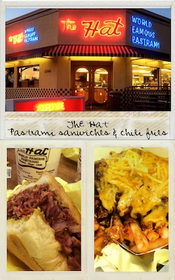 Lake Forest,CA.
Not the Original in Alhambra but a close second when you crave a hot pastrami on a roll with mustard and onions. Chili cheese fries on the side be sure to share!
#thehat