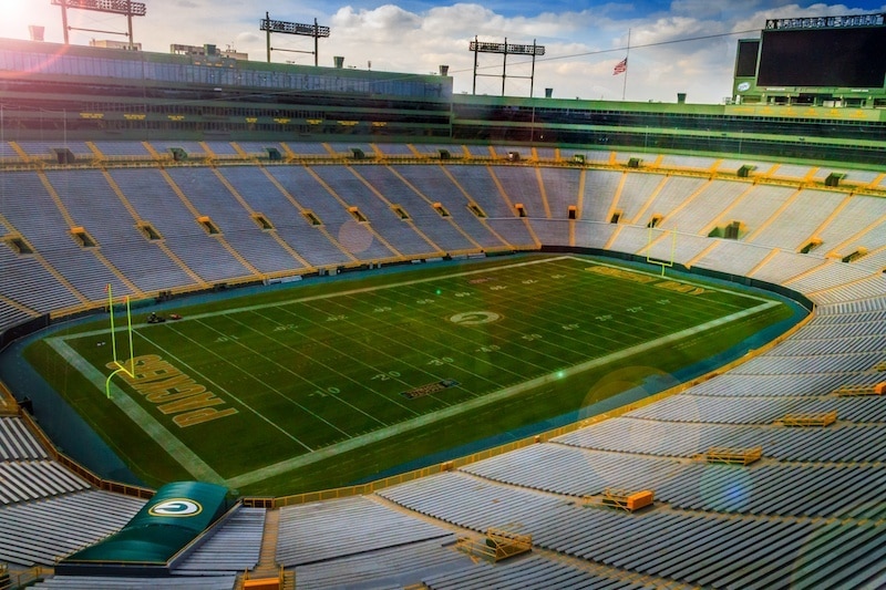 Packers-Themed House Located Just Across the Street From Lambeau Field