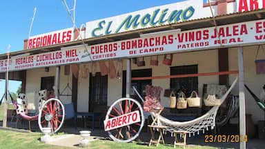 Typical shop on the route to Gualeguaychú, that sells local cheese, wine, honey and leather articles. #localgem #roadtrip
