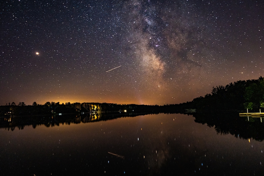 Shot at a camground in a small town in northern Minnesota