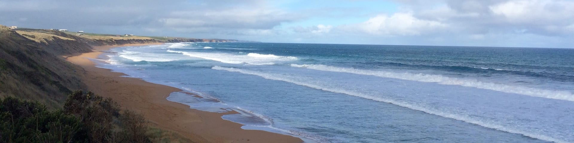 I saw a whale here last Wednesday.  
It's the second time I have seen a whale in it's natural environment.  The first time was up in the Whitsunday Islands. 
#LogansBeach near Warrnambool, Victoria.  Good spot for #hiking along the beach!
#iPhoneonly 
#Winter in Australia
