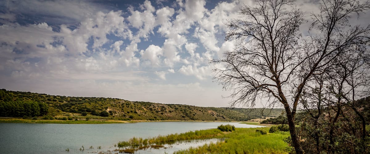 Though the whole national park of Ruidera is beautiful, if you follow the path of the Quijote, a well signed hiking path, you can reach the remote lakes where there's no man made structures and take a dive in the clear waters #GreatOutdoors.
