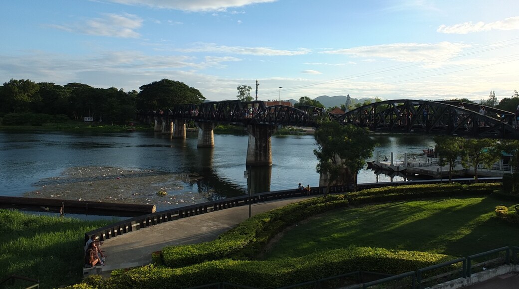 Bridge Over the River Kwai, Kanchanaburi, Kanchanaburi Province, Thailand