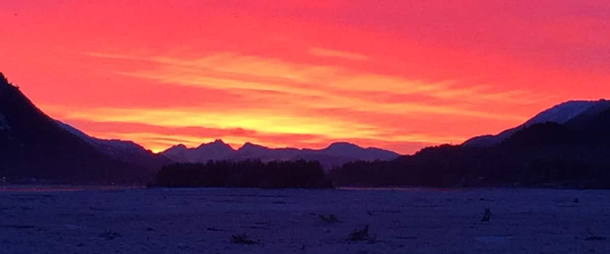 Sunrise Christmas Eve.  This was just shot in my iPhone. #nofilters