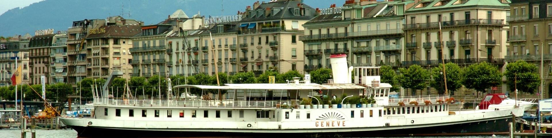 Quai du Mont-Blanc, Geneva, Canton of Geneva, Switzerland