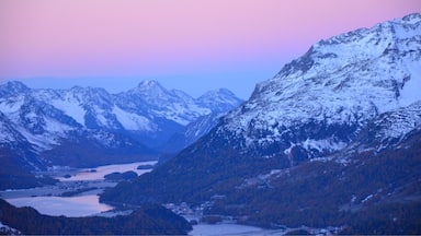 Waking up in the Swiss mountains looking down to St. Moritz !
#WinterWondersPhotoSweepstakes
