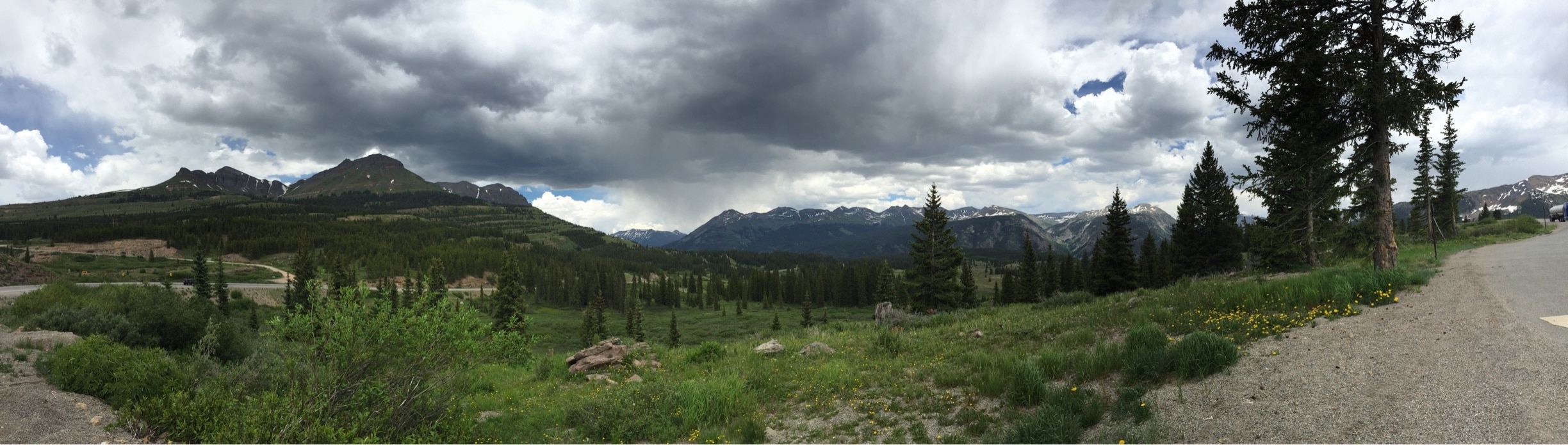 Along the Million Dollar Highway. View after view after view. 