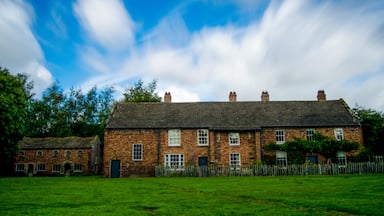 Beautiful cottages in Dunham Massey Park