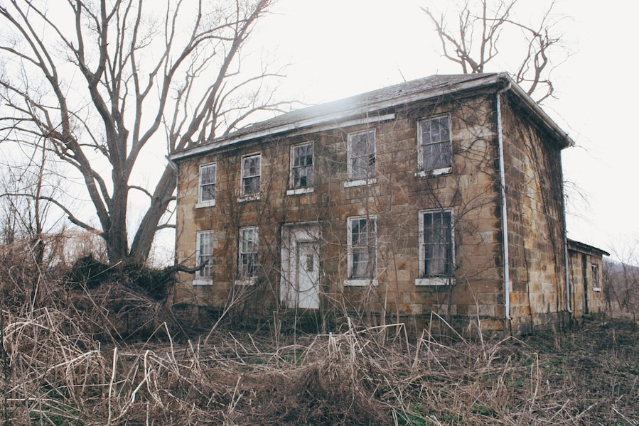 a creepy old abandoned house near the "welcome to piketon" sign on the edge of scioto county. i found syringes in her the last time i visited.