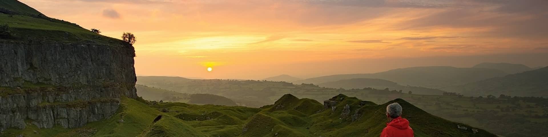 Sunset at the old quarry