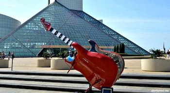 A museum located on the shore of Lake Erie in downtown Cleveland, Ohio, United States.