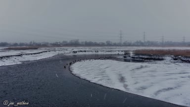 The snow in Southampton. 
#snow #Southampton #rivertest