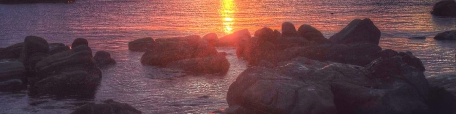 Another amazing sunset in Kintyre. If you followed the direction of the sun the next place you would reach would be Canada.