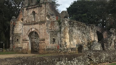 The Ujarras ruins near Cartago offers free access for visitors to one of the oldest monuments in Costa Rica 