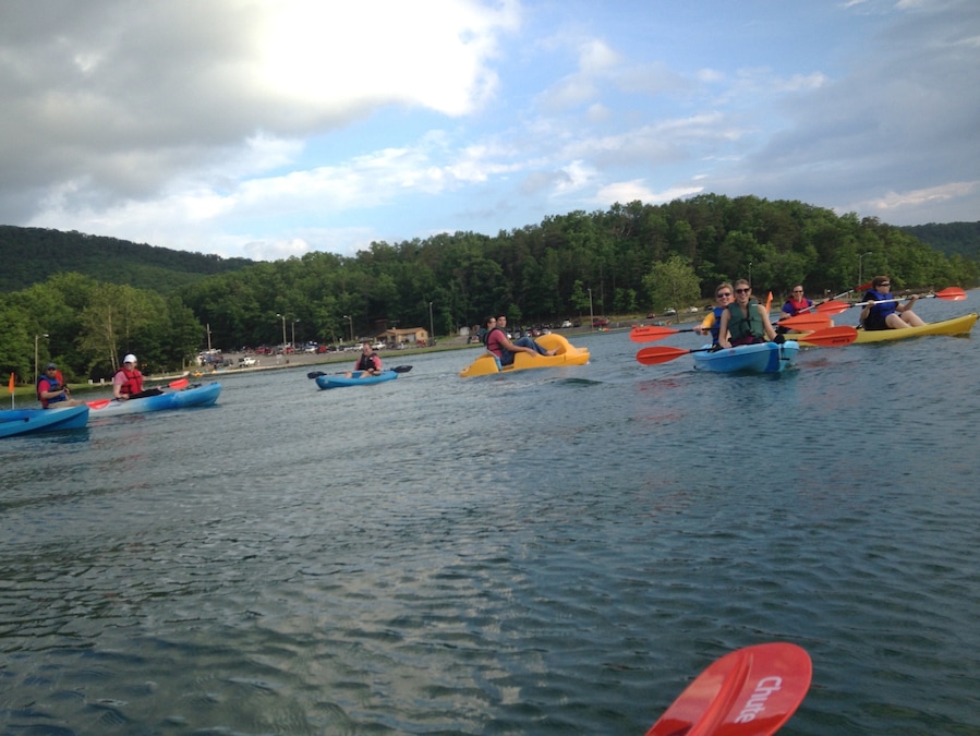 Kayak rentals are $7/hr or 11 for 2hours