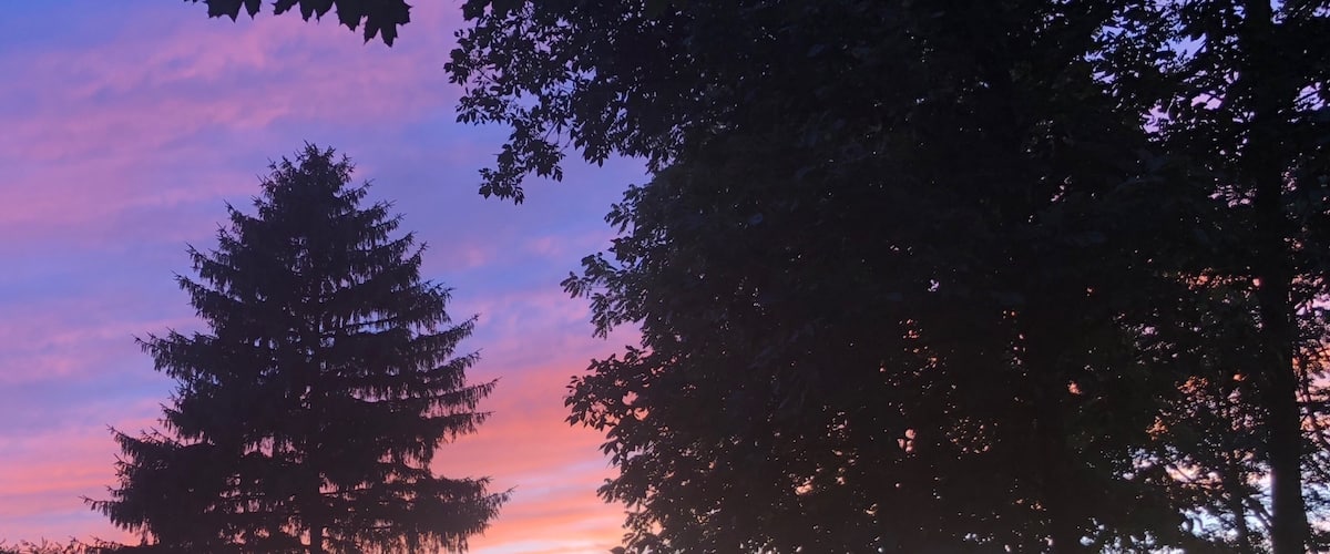 My new favorite sunset spot. They don’t show in smartphone photos, but there are millions of fireflies every night. Doesn’t get much better.