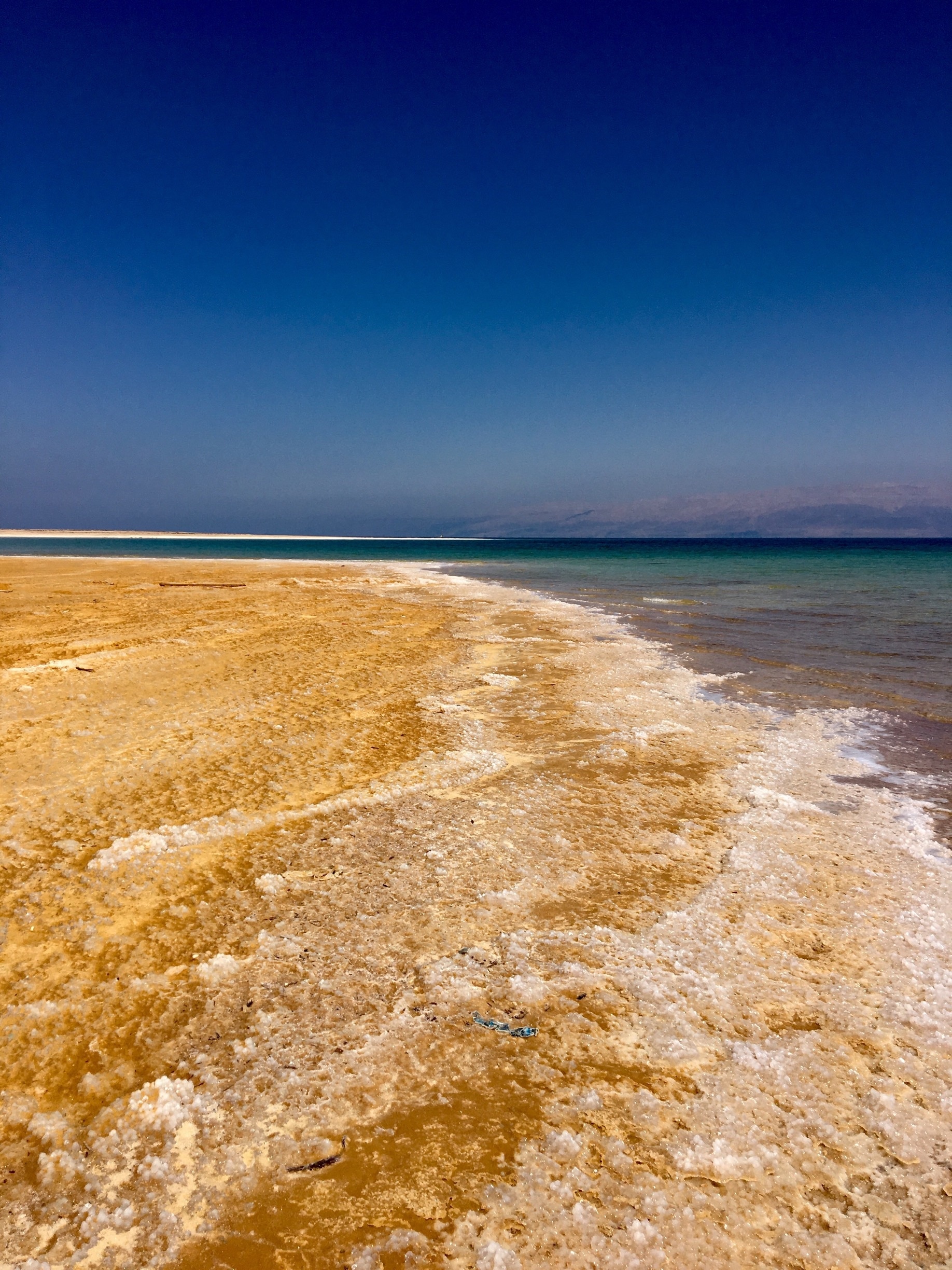 Salty shores. Flip flops essential! #lifeatexpedia #israel #deadsea #your2016!
#beachbound